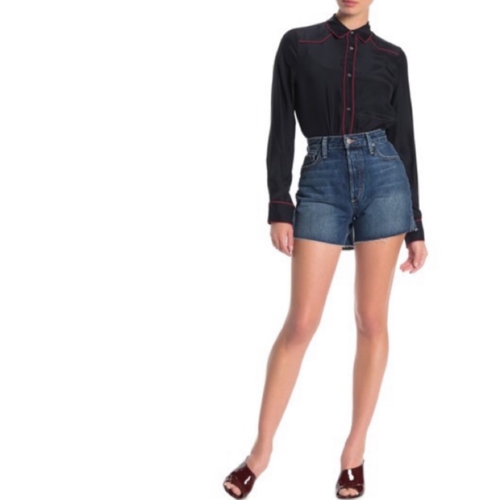 Joe's Jeans High Rise Smith Cut Hem Shorts Size 30